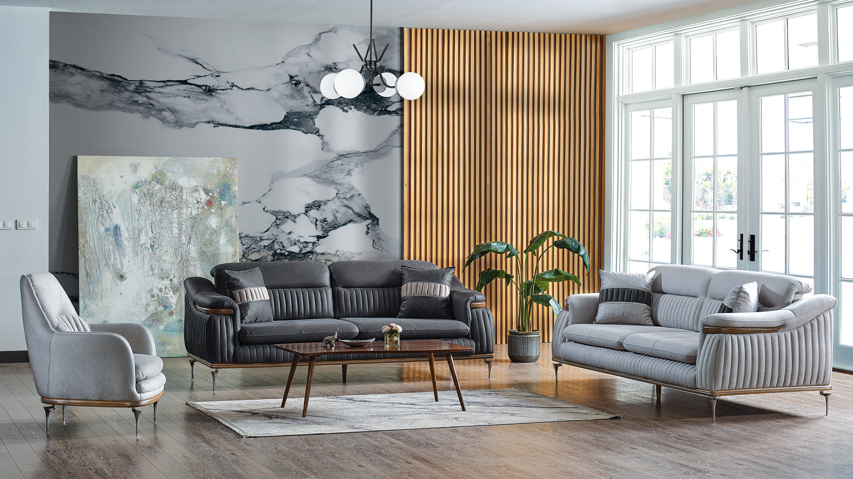 Ahsen Couchgarnitur – Linie Möbel GmbH