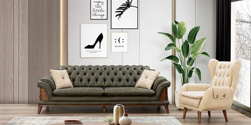 Deniz Sofa-Set im klassischen Stil