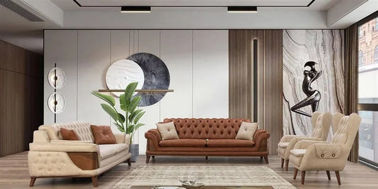 Deniz Sofa-Set im klassischen Stil