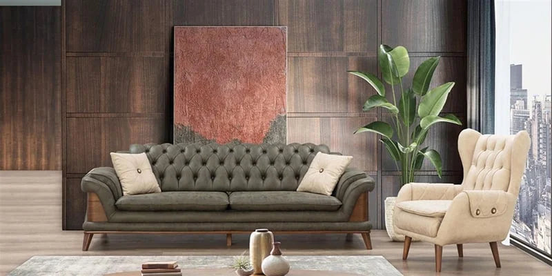 Deniz Sofa-Set im klassischen Stil