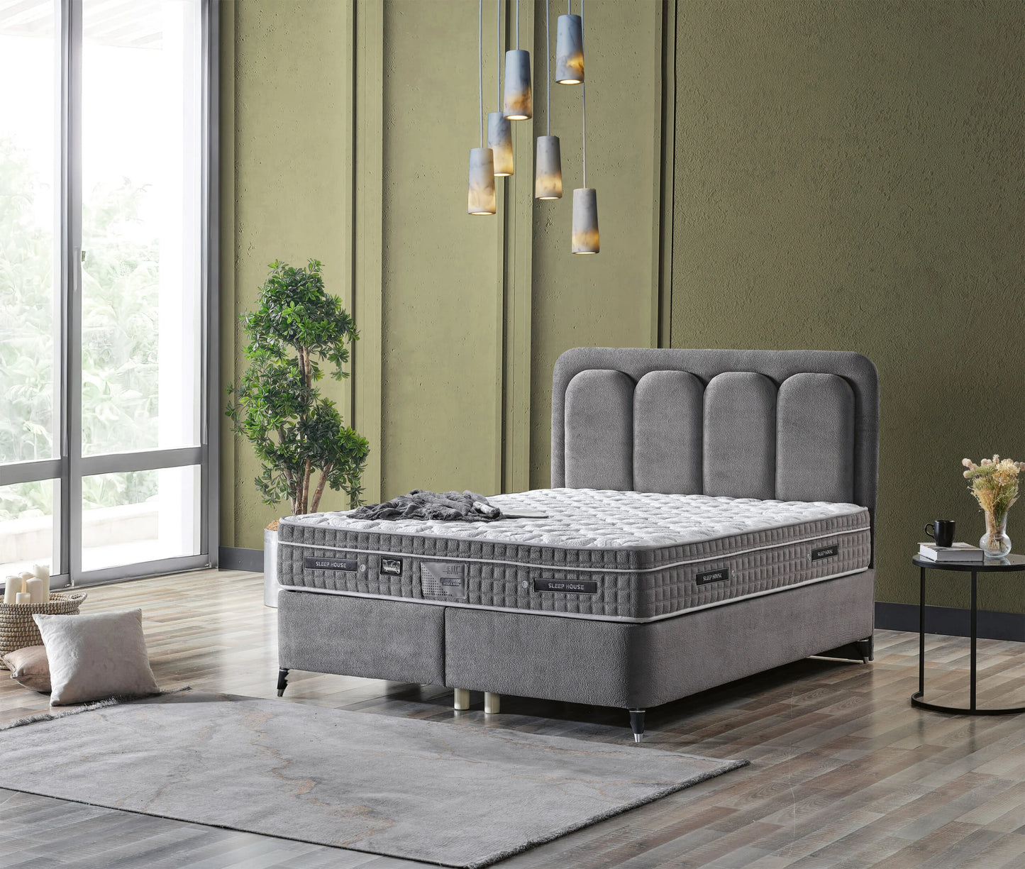 Uludağ Bett- und Bettkasten-Set
