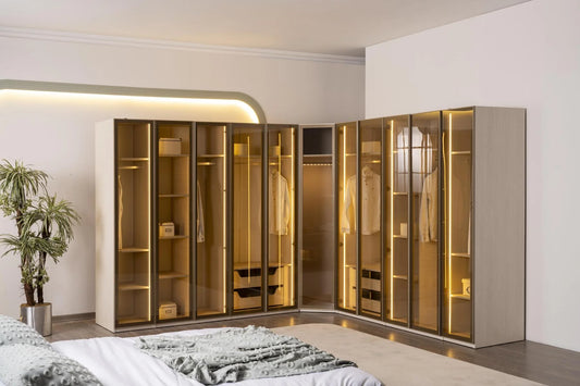 Charisma Schlafzimmer Set mit Eckkleiderschrank